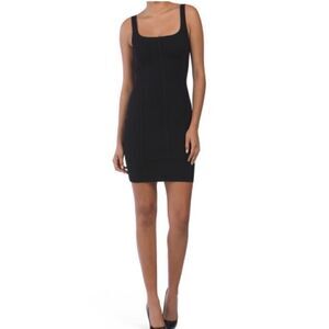 House of Harlow 1960 Corset Compression Knit Mini Dress